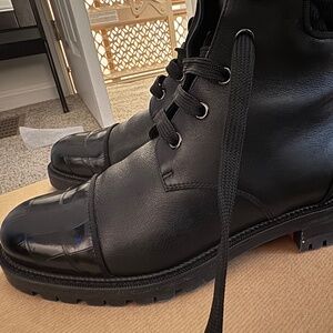 Christian Louboutin Mayr combat boots size 38